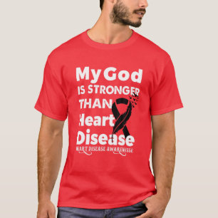 I Wear Red To Fight Heart Disease Awareness Month T-Shirt