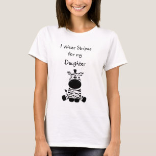 I Wear Stripes for my Daughter EDS Awareness Shirt