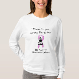I Wear Stripes for my Daughter EDS Awareness Shirt