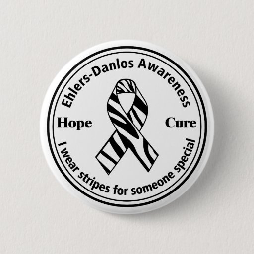 Image of I Wear Stripes for Someone Special EDS Button
