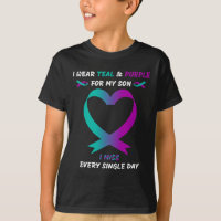 I Wear Teal And Purple For My Son I Miss Every Sin