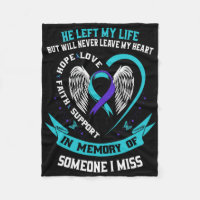 I Wear Teal And Purple For Someone I Miss Suicide