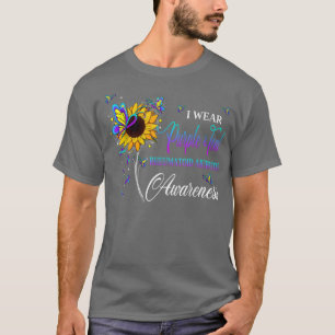 I Wear Teal And Purple Rheumatoid Arthritis Awaren T-Shirt
