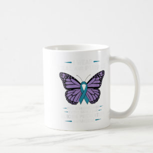 I Wear Teal And Purple Suicide Awareness Mental He Coffee Mug
