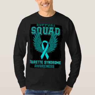 I Wear Teal For My Support Tourette Syndrome Aware T-Shirt