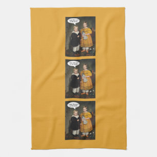 I wear the Pants - Funny Gay Couple Tea Towel