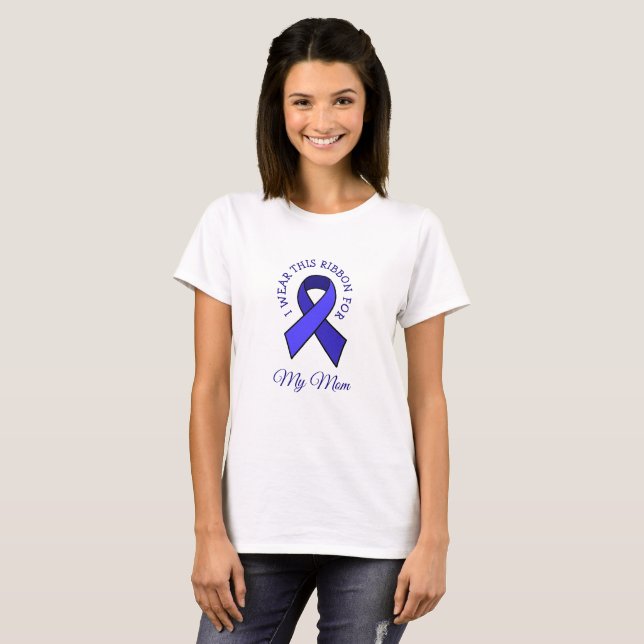 I Wear this ME CFS Ribbon for Personalised Shirt (Front Full)