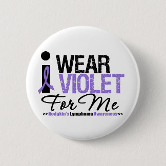 I Wear Violet For Me 6 Cm Round Badge