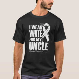 I Wear White For My Uncle Postpartum Depression Aw T-Shirt