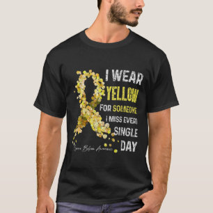 I Wear Yellow For Someone Spina Bifida Awareness  T-Shirt