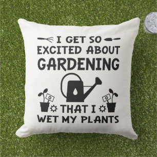 I Wet My Plants Cushion
