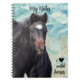 I ♥ Wild Horses Notebook