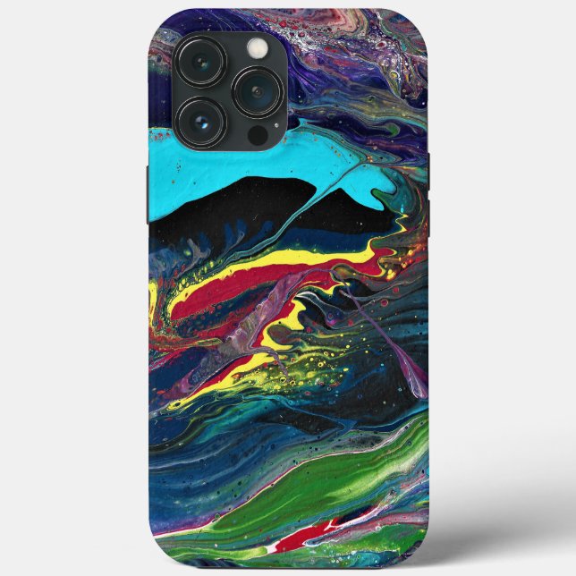 I Will 3  Crazy Colourful Abstract Phone Case (Back)