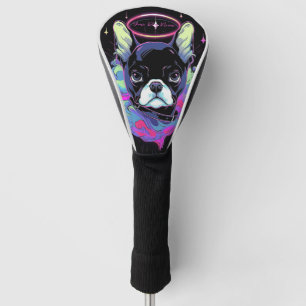 I Will Always Love Boston Terrier Dog 004 Golf Head Cover