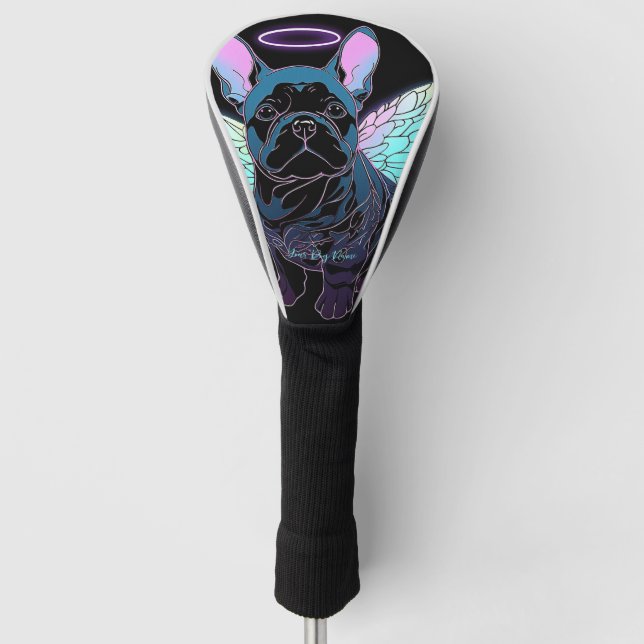 I Will Always Love French Bulldog 004 Golf Head Cover (Front)