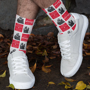 I Will Always Love You Photo Socks