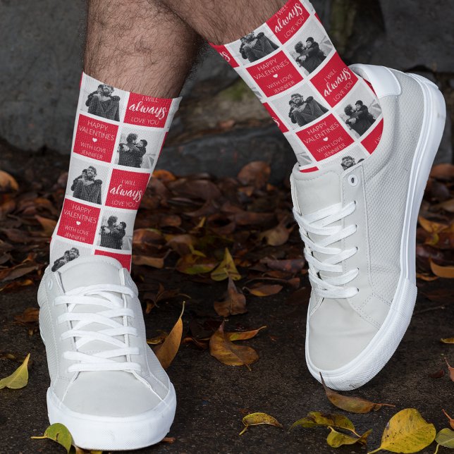 I Will Always Love You Photo Socks (Creator Uploaded)