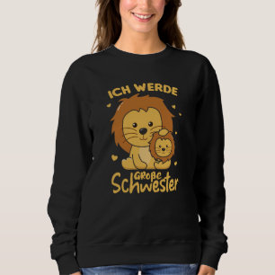 I Will Be Big Sister 2022 For Siblings Sweatshirt