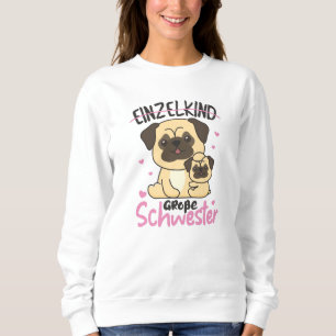 I Will Be Big Sister 2022 For Siblings Sweatshirt