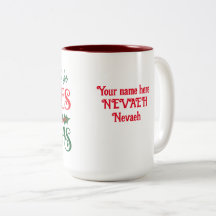 i will be gnomes for Christmas personal Mug