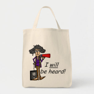 I WILL Be Heard Tote Bag