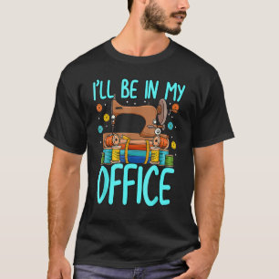 I Will Be In My Office Women Crusher Graphic T-Shirt