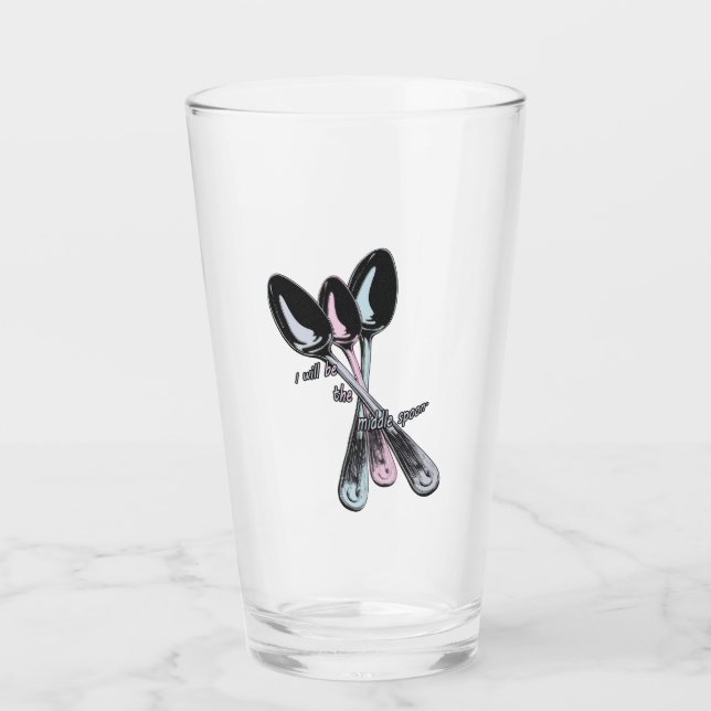 I will be the middle spoon glass (Front)