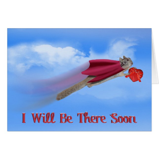 I will be there soon! (Front Horizontal)