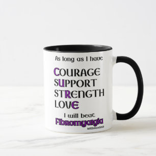 I Will Beat...Fibro Mug