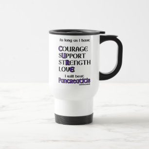 I Will Beat...Pancreatitis Travel Mug