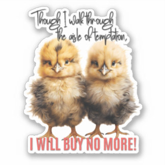 I Will Buy No More Baby Chicks