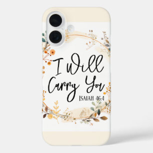 I Will Carry You  iPhone 16 Case