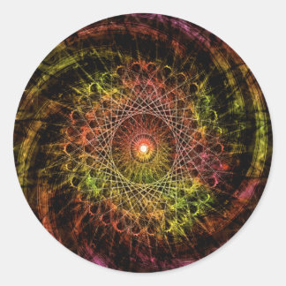 I Will Follow You In Classic Round Sticker