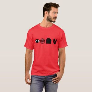 I Will House You (Dark Colours) T-Shirt