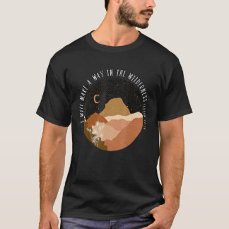 I-Will Make A Way In The Wilderness Isaiah 4319 Bi T-Shirt