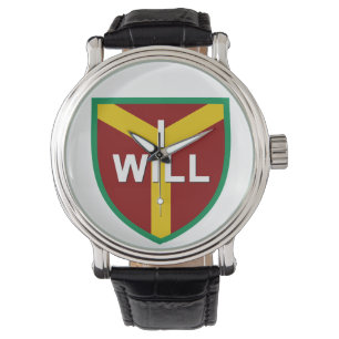 "I Will" Motto, Slogan of Chicago, IL  Watch
