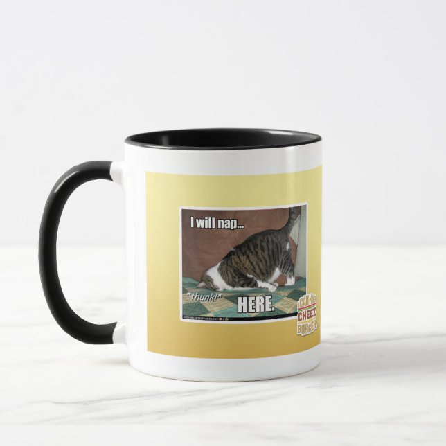 I will nap here mug (Left)