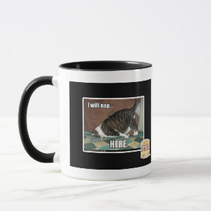 I will nap here mug