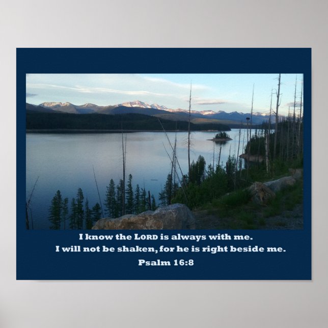 I Will Not Be Shaken Poster (Front)