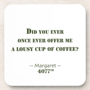 I Will Not Carry a Gun Coaster