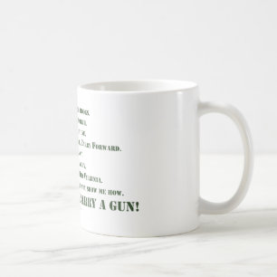 I Will Not Carry a Gun Coffee Mug