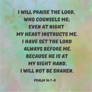 I Will Praise The Lord Bible Verse Laptop