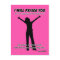 I Will Praise You - Psalm 139:14 Pink Silhouette