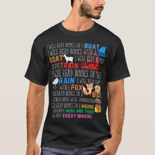 I Will Read Books On A Boat Everywhere Reading Gi T-Shirt