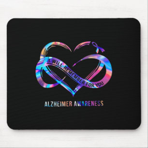 I Will Remember For You Heimerheimer Awareness 1  Mouse Mat