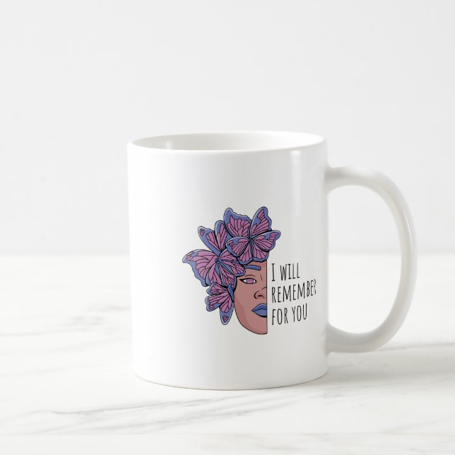 I Will Remember For You Heimerheimer Awareness But Coffee Mug (Right)