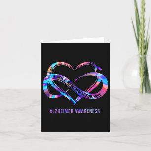 I-will Remember For You Heimerheimer Awareness  Card