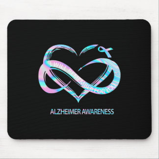 I Will Remember For You Heimerheimer Awareness Cut Mouse Mat