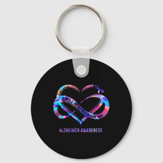 I-will Remember For You Heimerheimer Awareness  Key Ring