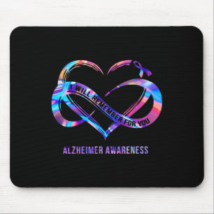 I-will Remember For You Heimerheimer Awareness Mouse Mat